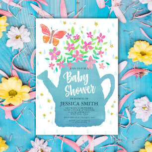 Garden Baby Shower Theme Invitation