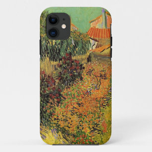 Garden behind a House. Vincent van Gogh. iPhone 11 Case