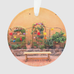Garden Bench Acrylic Ornament