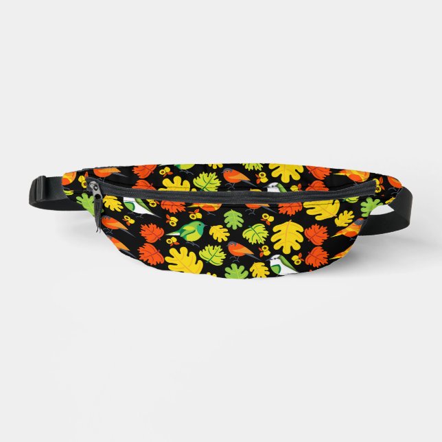 Garden Bird Home Decor Print Bum Bags (Front)