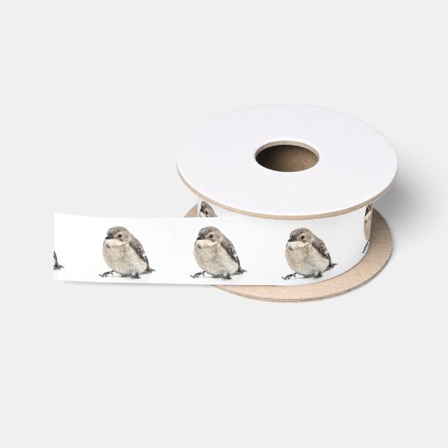 Garden Bird Satin Ribbon (Spool)