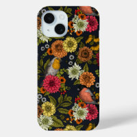 Garden birds and flowers 2