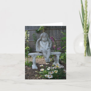 garden blank notecard
