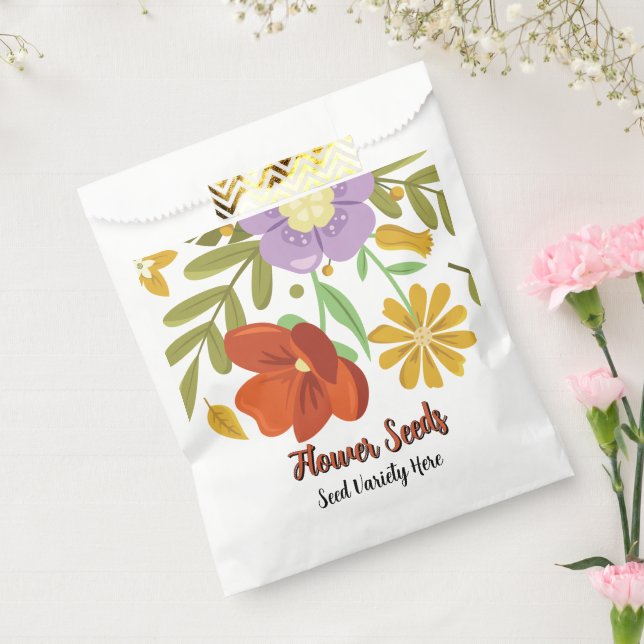 Garden Blend Gift Bag Flower Seeds Packet Favour (Sealed)