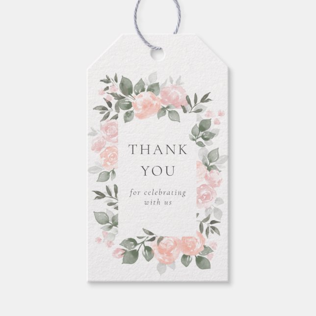 Garden Blooms Gift Tags (Front)