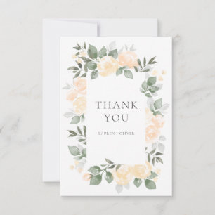 Garden Blooms Thank You Card