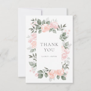 Garden Blooms Thank You Card