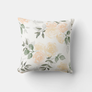 Garden Blooms Throw Pillow