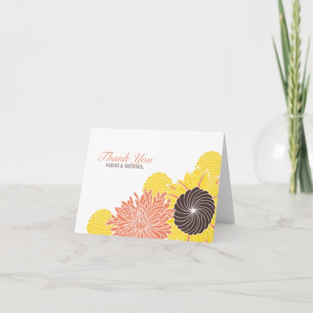 Garden Blossoms Thank You (Front)