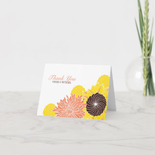Garden Blossoms Thank You Card