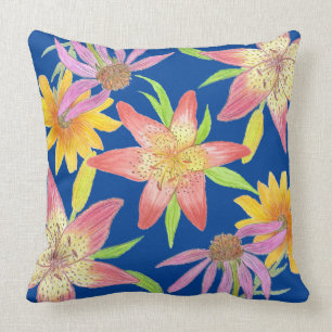 Garden Blue Cushion
