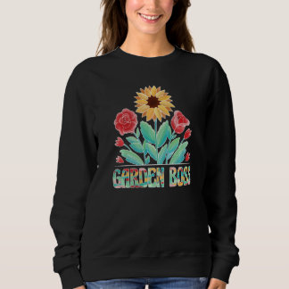 Garden Boss Gardener Gardening Sweatshirt