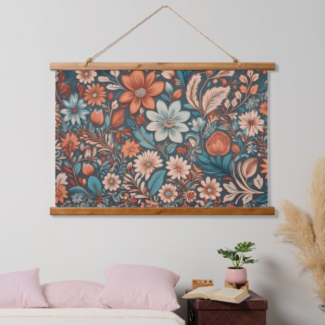 Garden Botanicals Wall Hanging Tapestry (Bedroom)