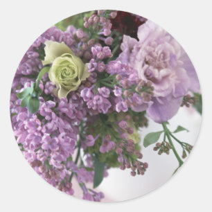 Garden Bounty 4 Classic Round Sticker