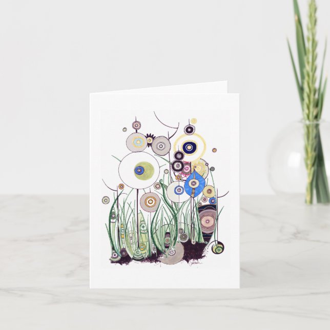 Garden Bramble Note Card (Front)