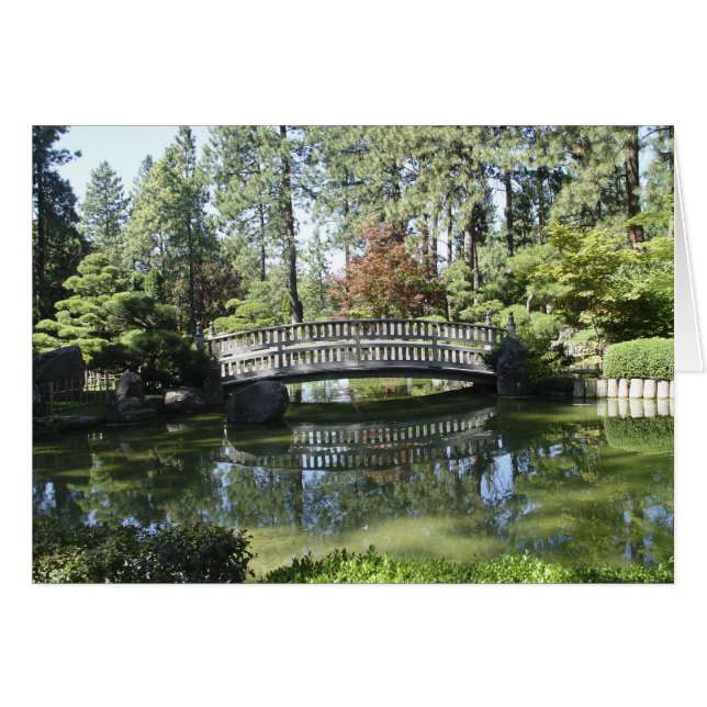Garden Bridge Card (Front Horizontal)