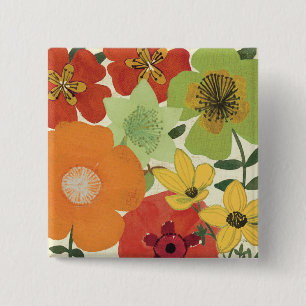 Garden Brights 15 Cm Square Badge
