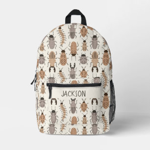Garden Bug Beetle Insect Animal Boy Neutral Hiking Printed Backpack