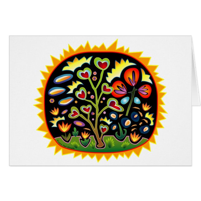 Garden Card (Front Horizontal)