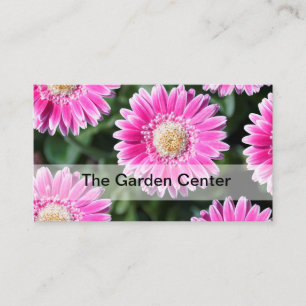 Garden Centre Flower Design Business Card