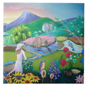 Garden Ceramic Tile
