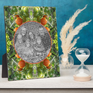 Garden Cherry Tomatoes Add Your Own Photo Plaque