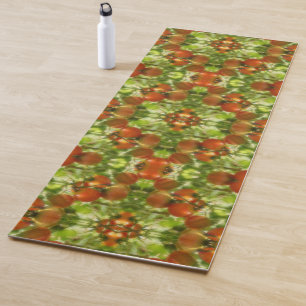 Garden Cherry Tomatoes Nature Abstract Yoga Mat