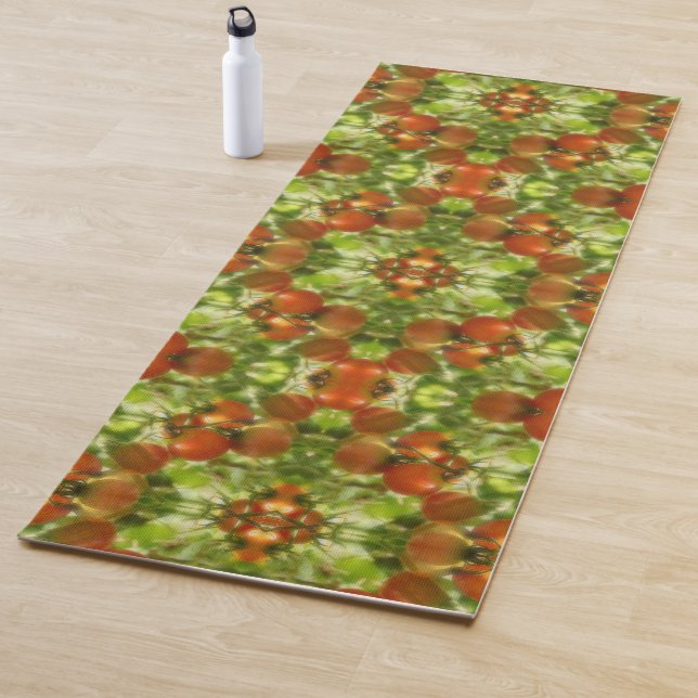 Garden Cherry Tomatoes Nature Abstract     Yoga Mat (In Situ)