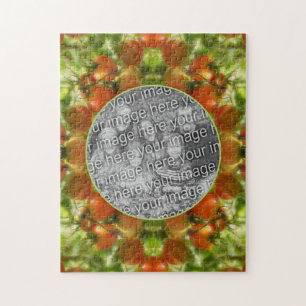 Garden Cherry Tomatoes Nature Add Your Own Photo Jigsaw Puzzle