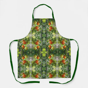 Garden Cherry Tomatoes Pattern         Apron
