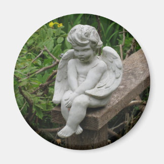 Garden Cherub Magnet
