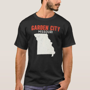 Garden City Missouri USA State America Travel Miss T-Shirt