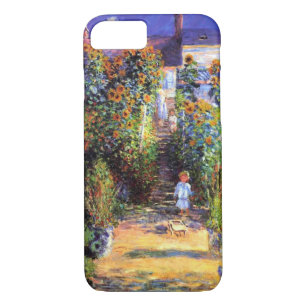  Garden Claude Monet Summer Sunflower Flowers  iPhone 8/7 Case