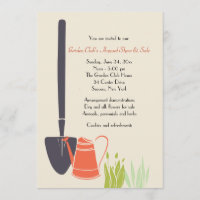 Garden Club Invitation