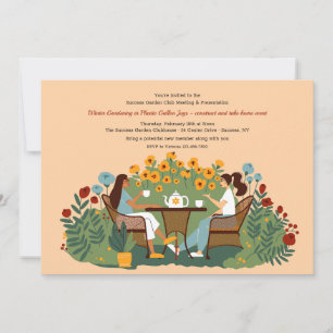 Garden Club Meeting Invitations