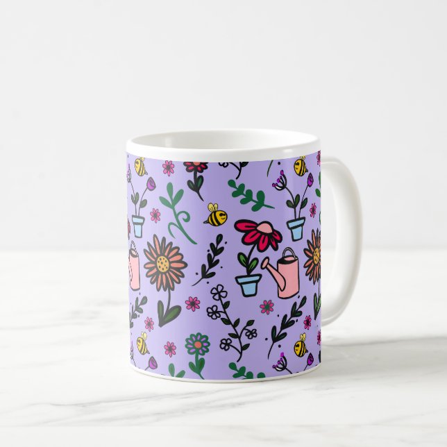 Garden Coffee Mug (Front Right)