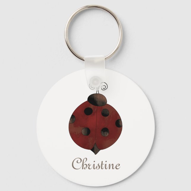 Garden Collection · Ladybug Key Ring (Front)