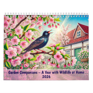 Garden Companions – A Year with Wildlife at Home 2 Calendar
