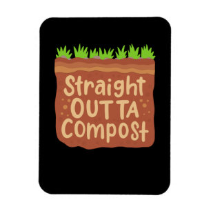 Garden Compost Gift Magnet