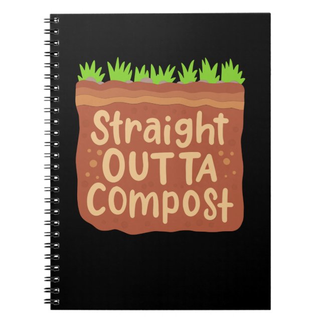 Garden Compost Gift Notebook (Front)