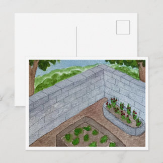 Garden Corner Postcard