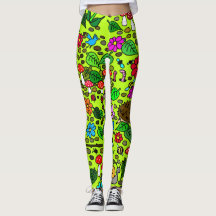 Garden Creatures Leggings