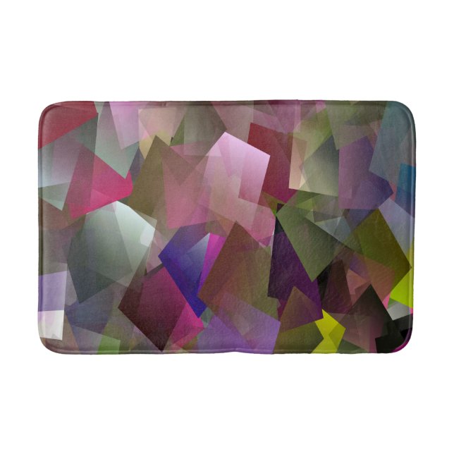 Garden Cubes... Bath Mat (Front)