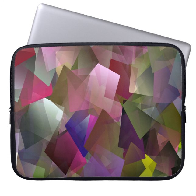 Garden Cubes... Laptop Sleeve (Front)