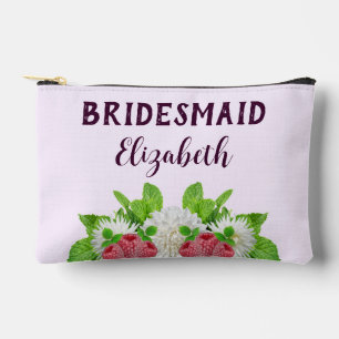 Garden Dahlia Bridal Shower Accessory Pouch