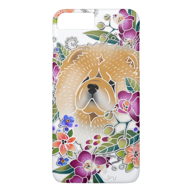 GARDEN DANCE  chow phone case -choose device (Back)