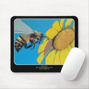 'Garden Dance' Painting on a  Mouse Pad