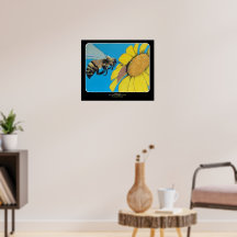 'Garden Dance' Painting on a 