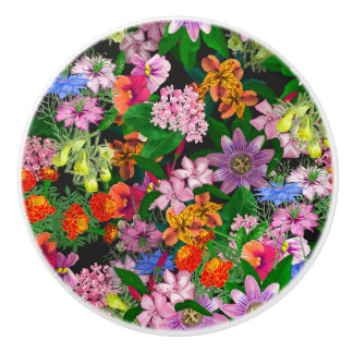 Garden Delights Ceramic Knob