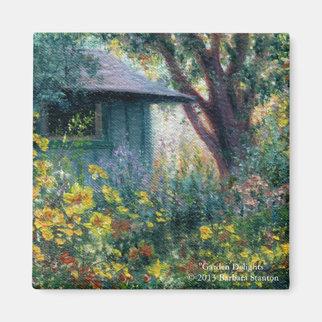 "Garden Delights" Magnet (Front)